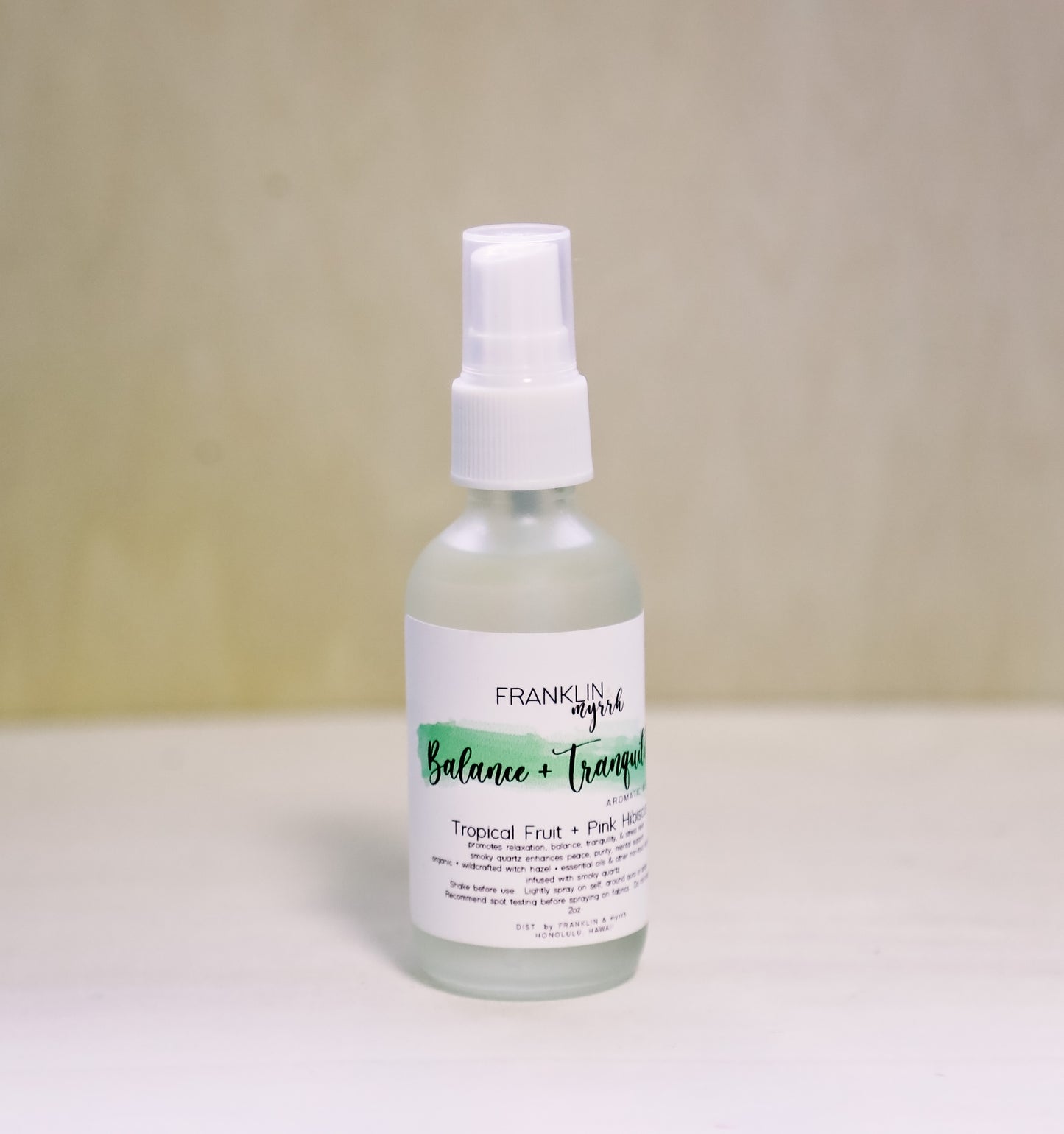 Functional Fragrance Room, Body, Linen Sprays