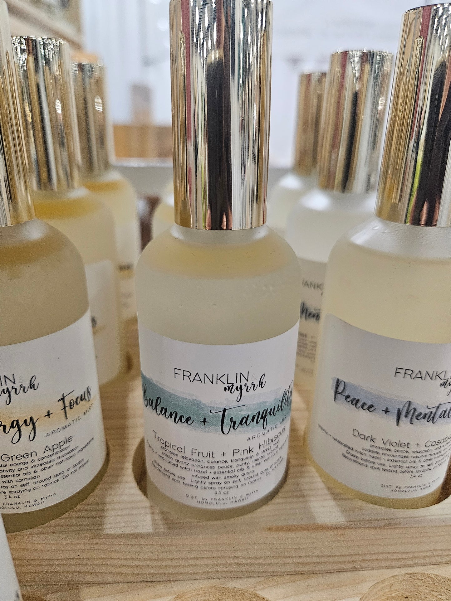 Functional Fragrance Room, Body, Linen Sprays