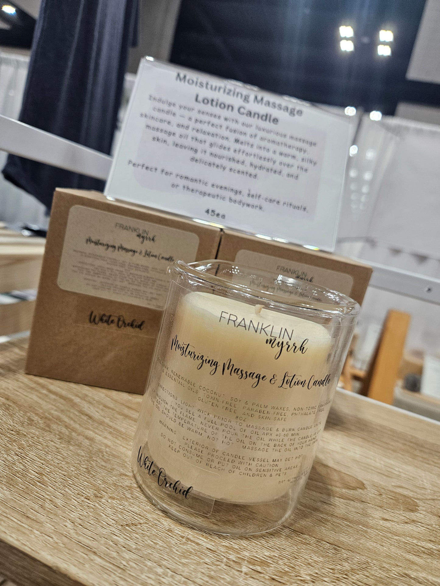 Massage Lotion Candle