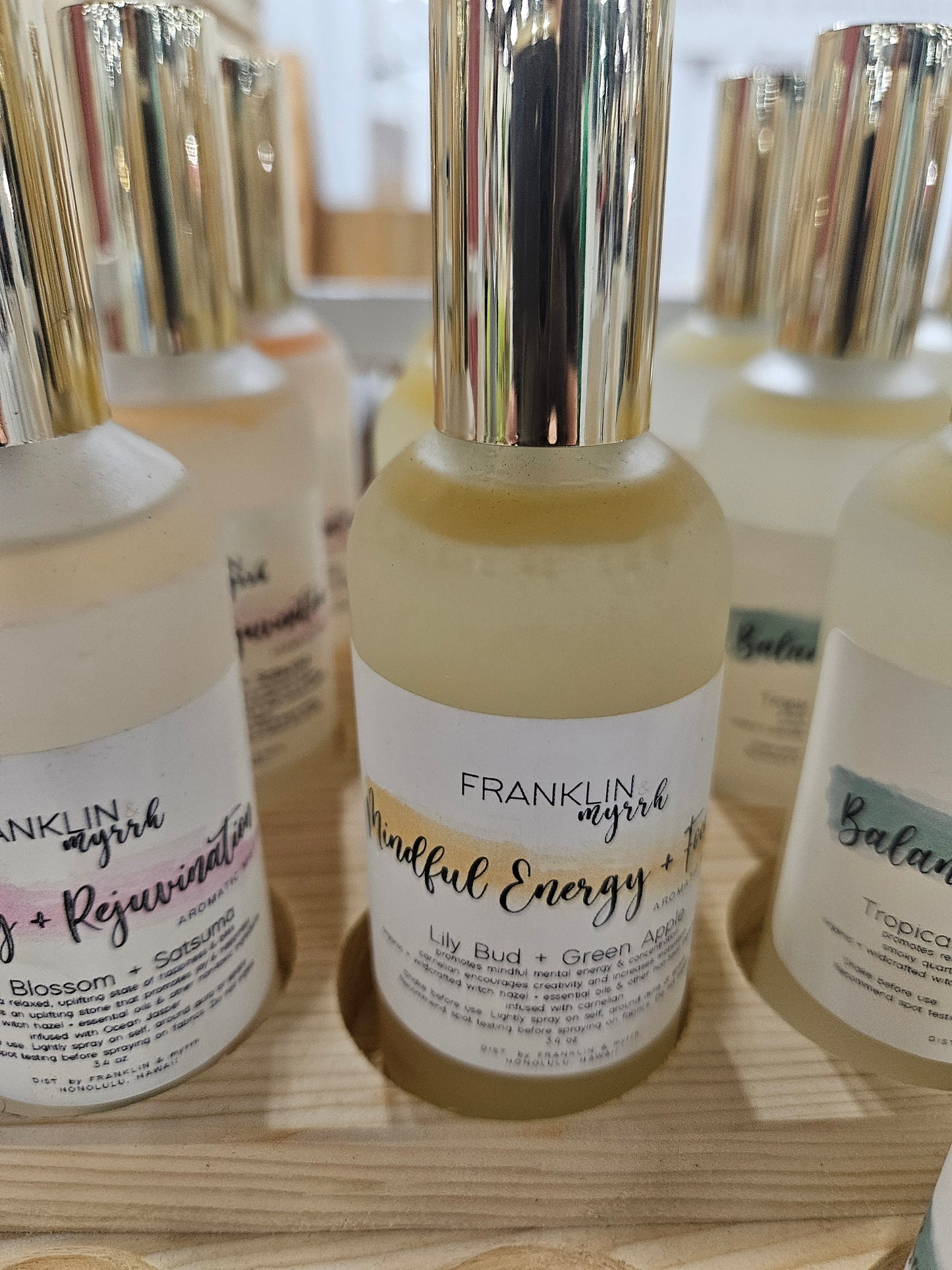 Functional Fragrance Room, Body, Linen Sprays