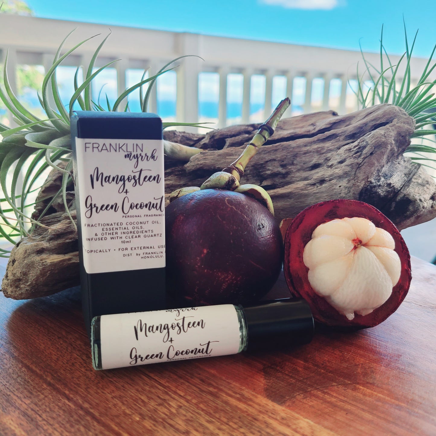 Mangosteen + Green Coconut personal fragrance oil roller