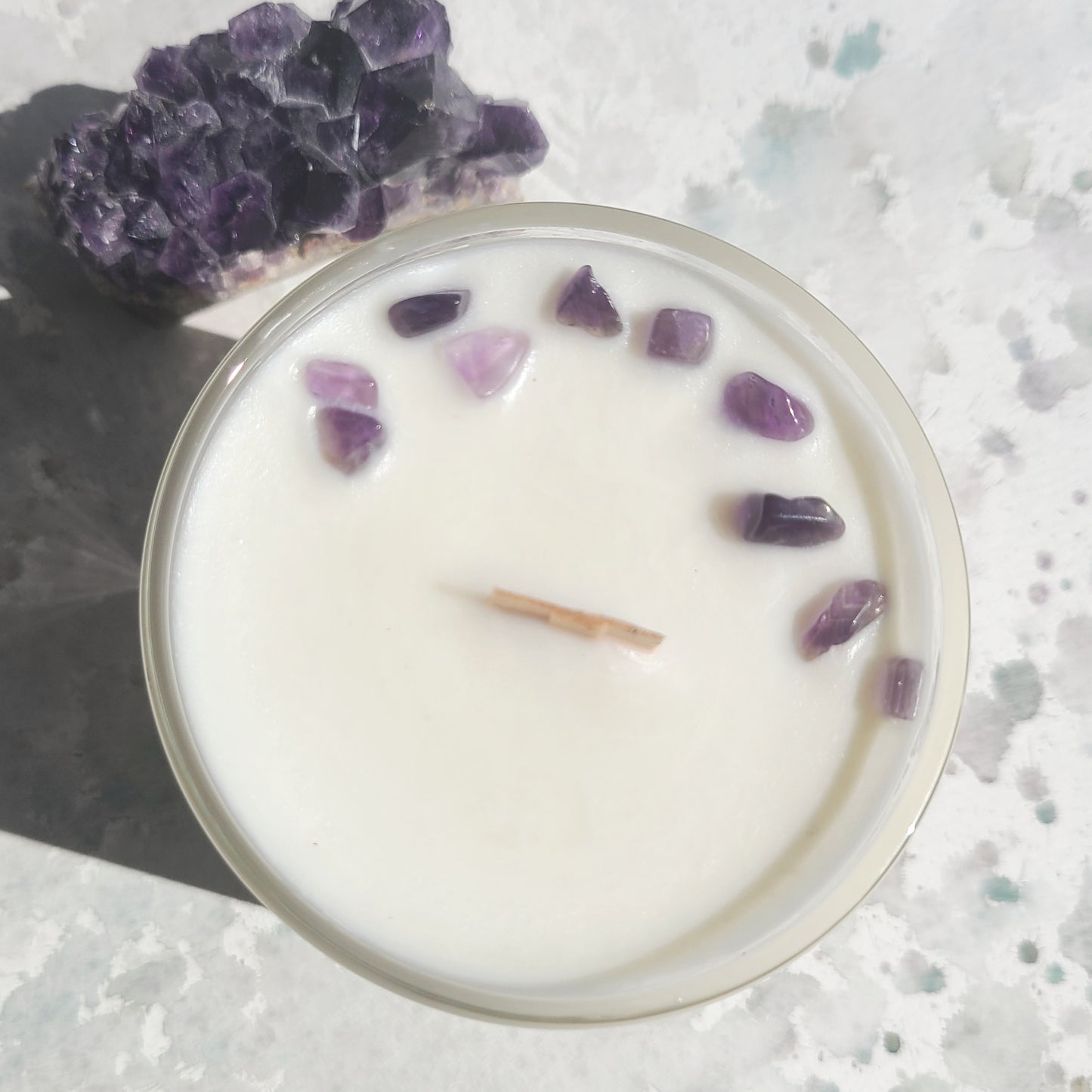 Functional Fragrance Candle REFILLS translucent 8oz 100% soy refill for onyx & marble vessels