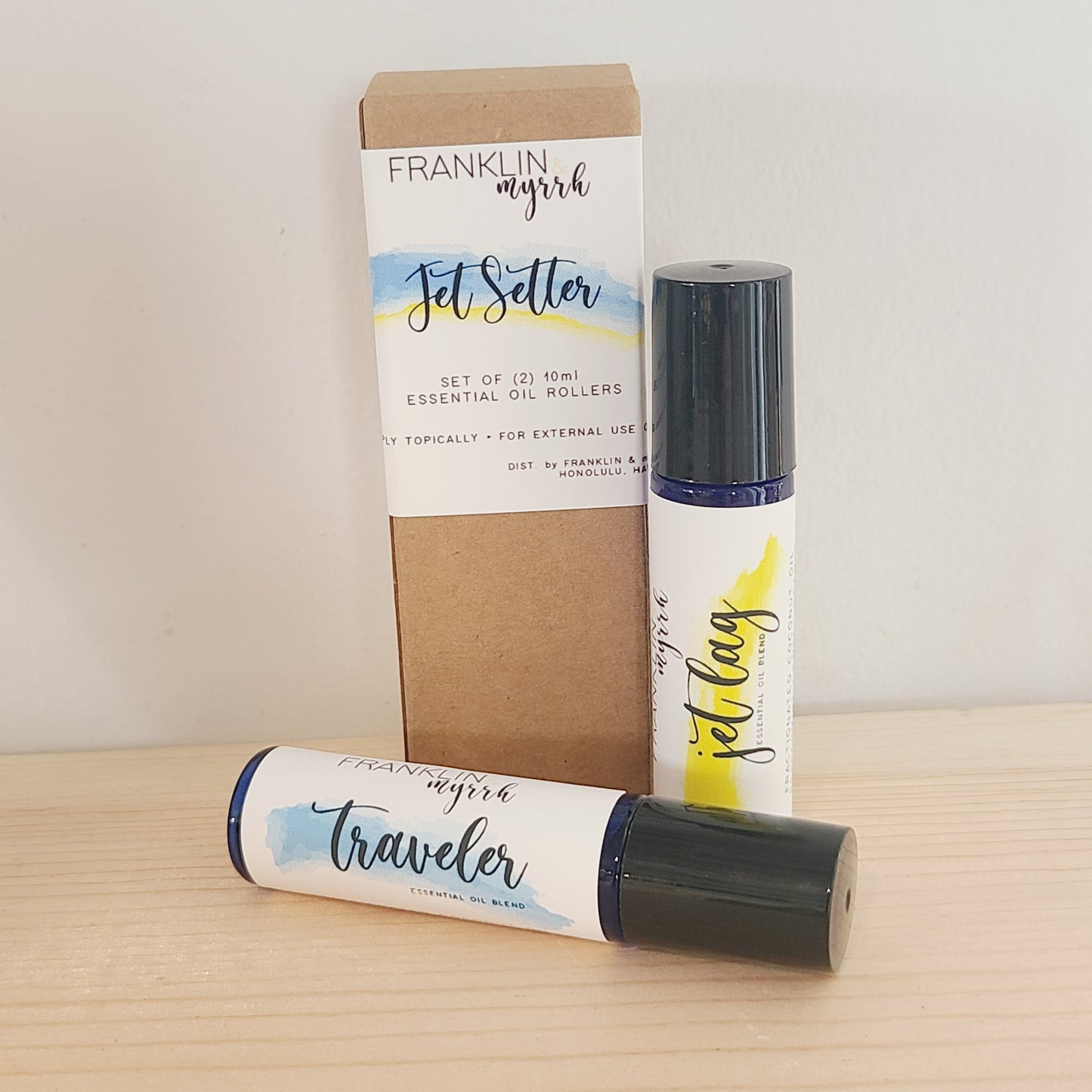 JET SETTER Essential Oil Blend Roller Duo