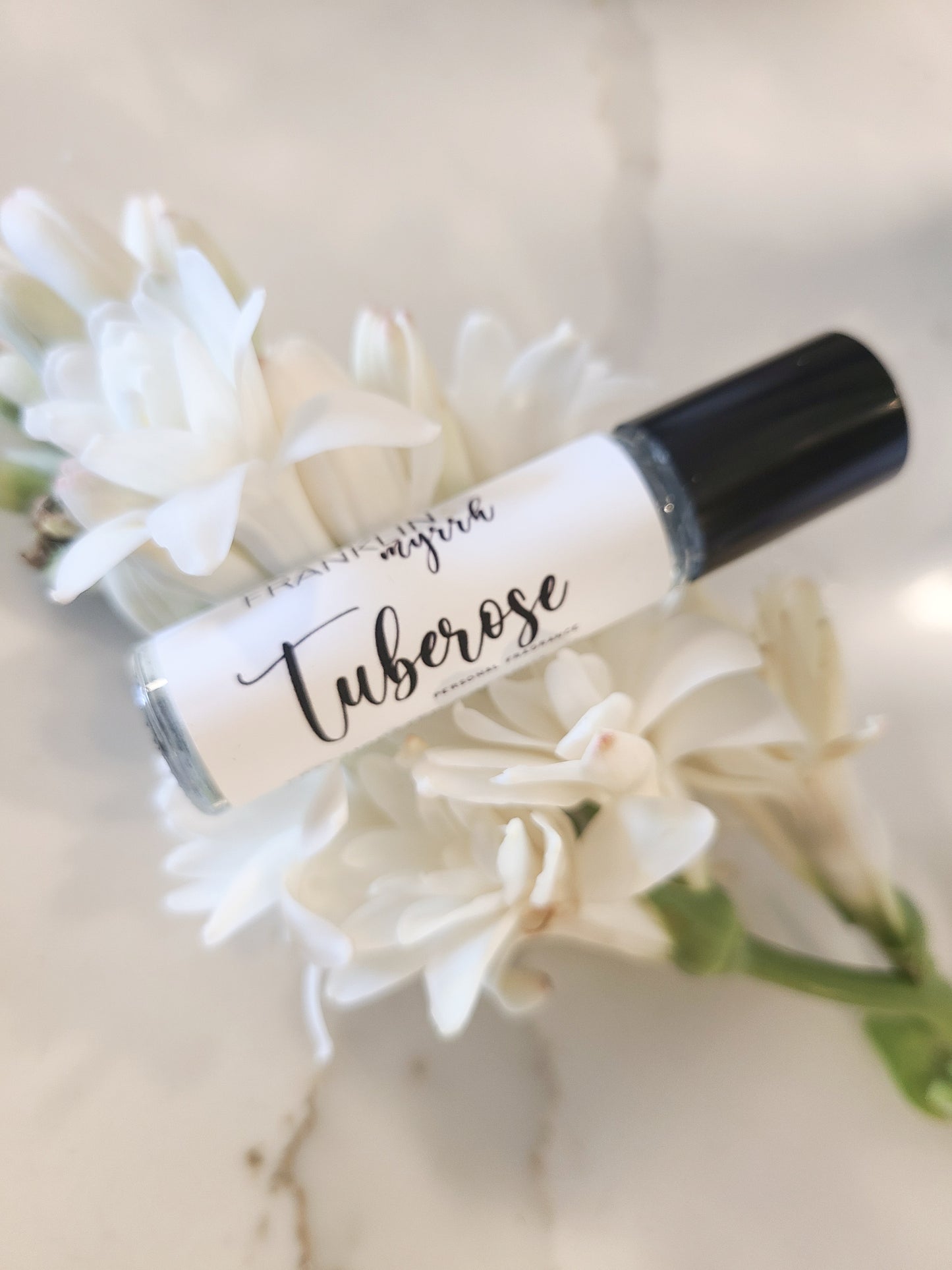 Tuberose personal fragrance oil roller
