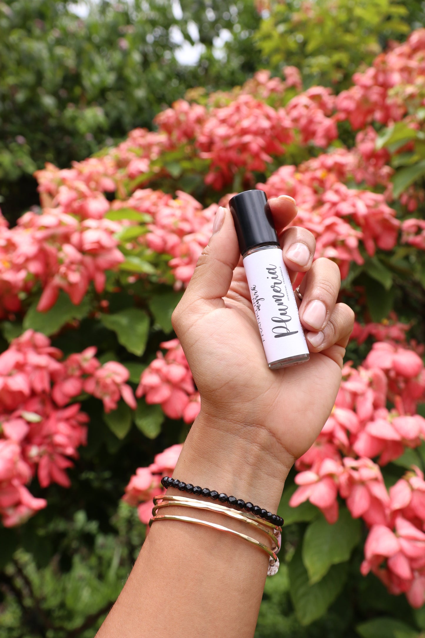 Plumeria personal fragrance oil roller