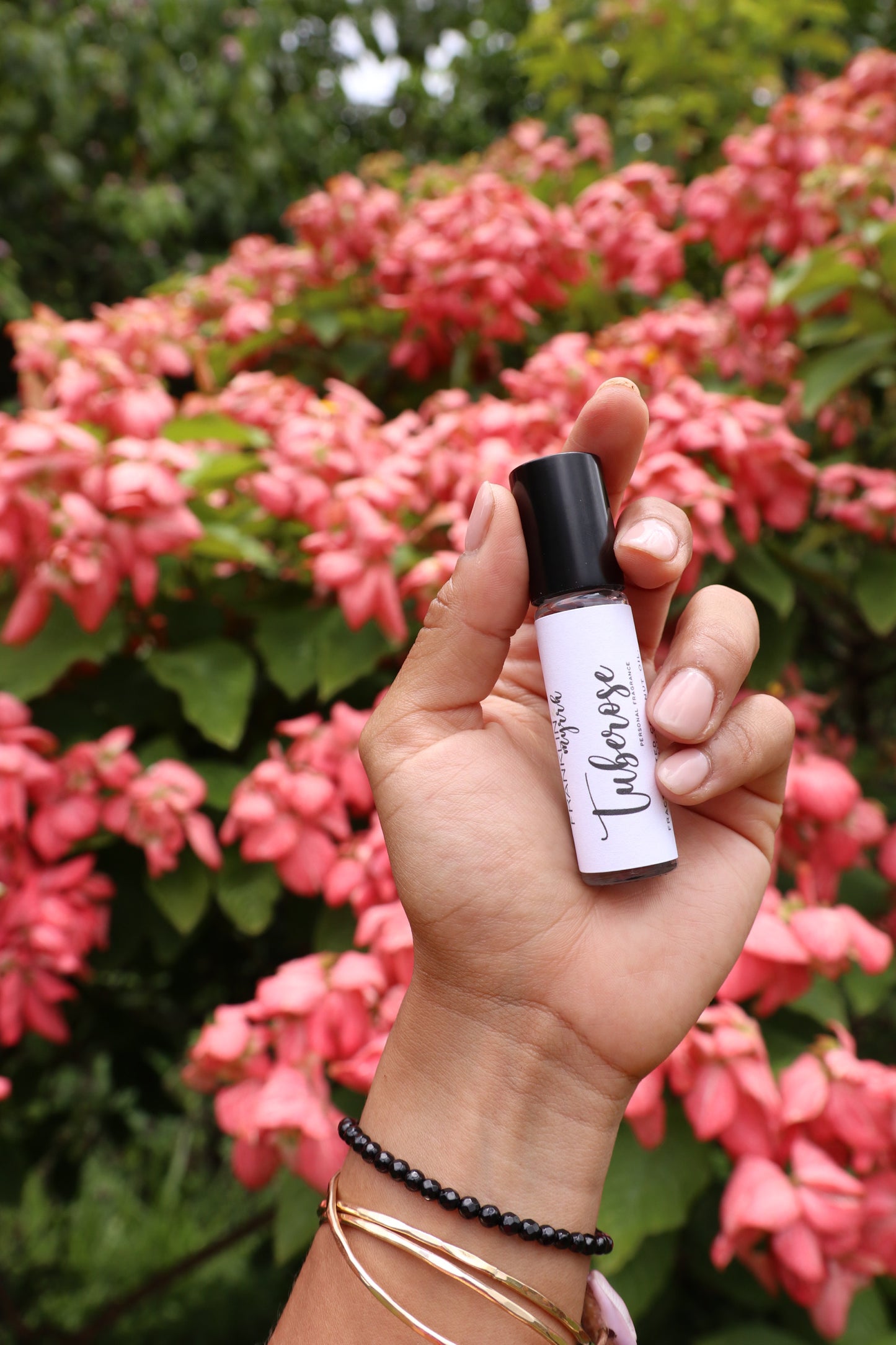 Tuberose personal fragrance oil roller