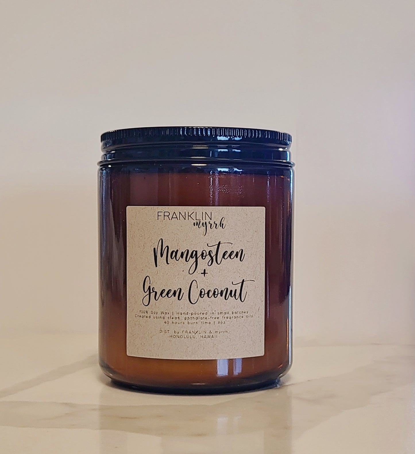 100% Soy Small Batch Hand Poured Candles