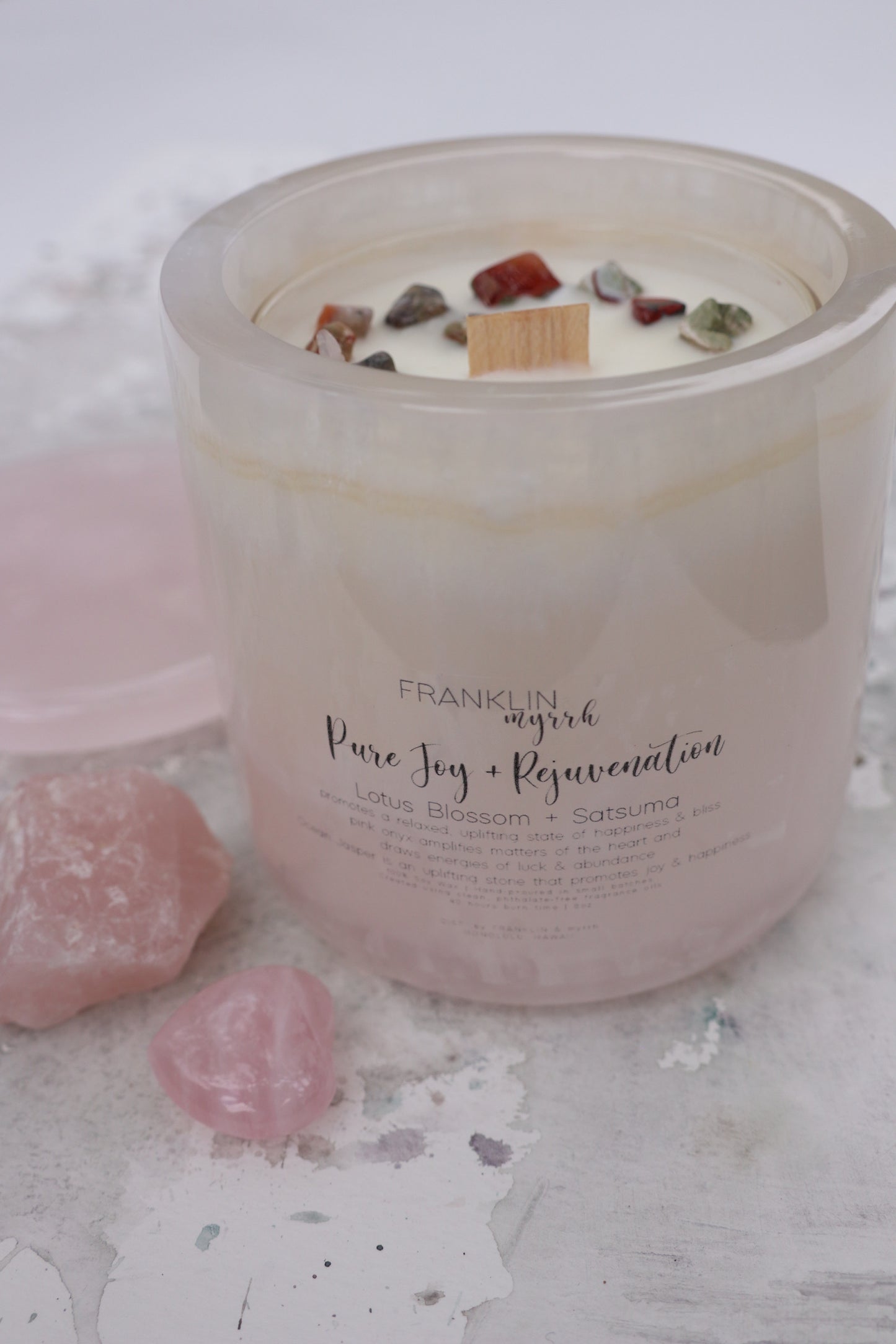 FUNCTIONAL FRAGRANCE Candles One of a Kind Crystal & Reiki Infused