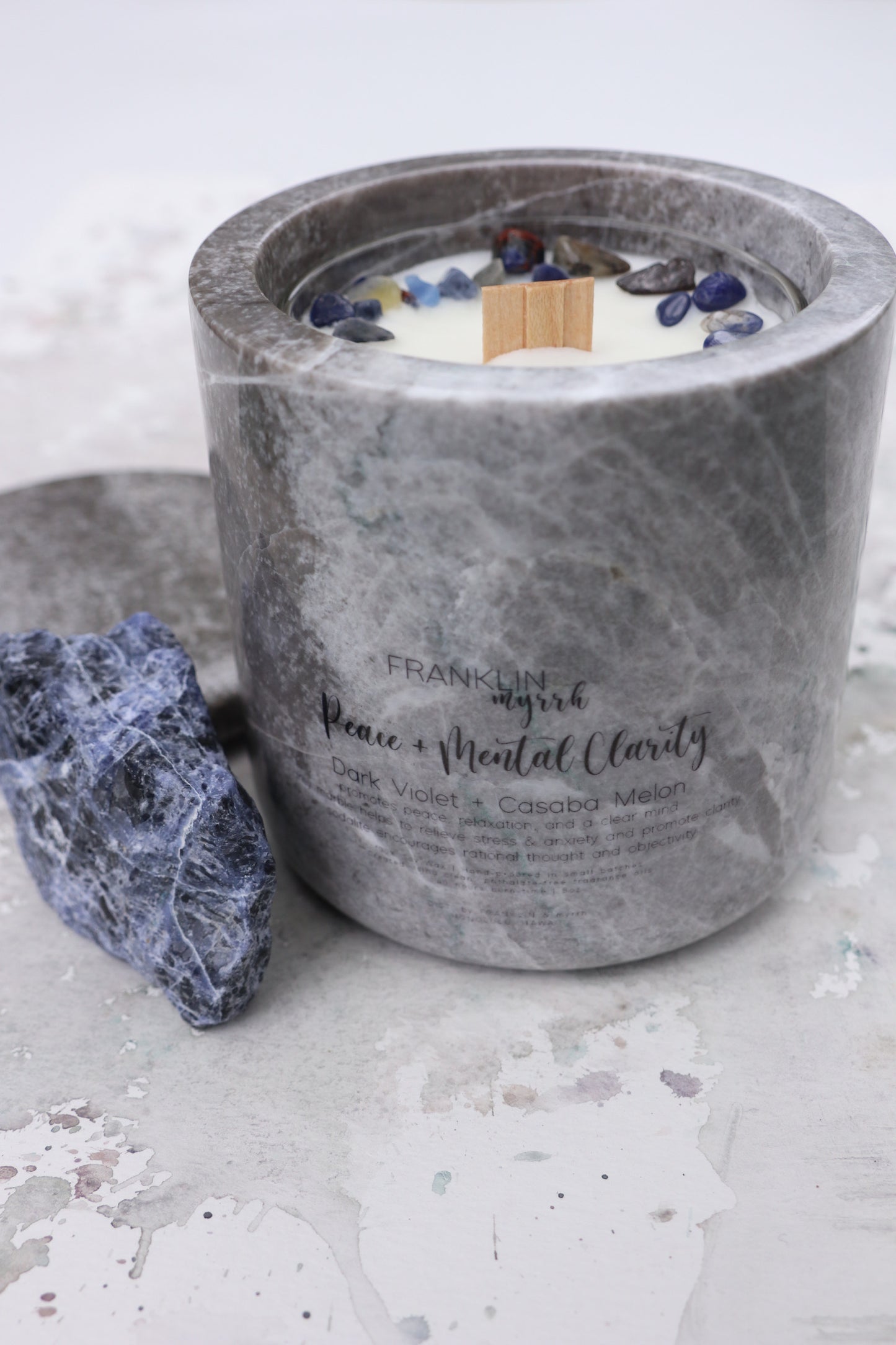 FUNCTIONAL FRAGRANCE Candles One of a Kind Crystal & Reiki Infused