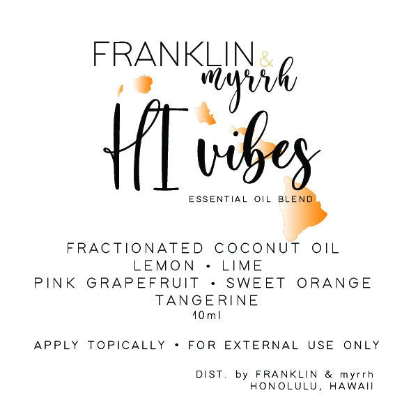 HI VIBES Essential Oil Blend Roller