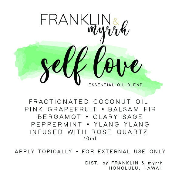 SELF LOVE Essential Oil Blend Roller