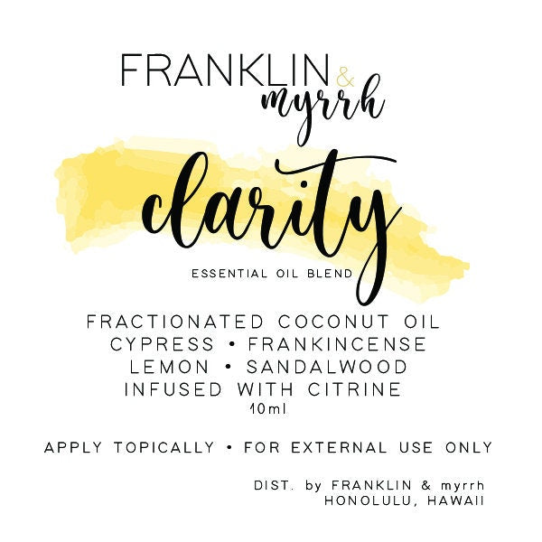 CLARITY Essential Oil Blend Roller