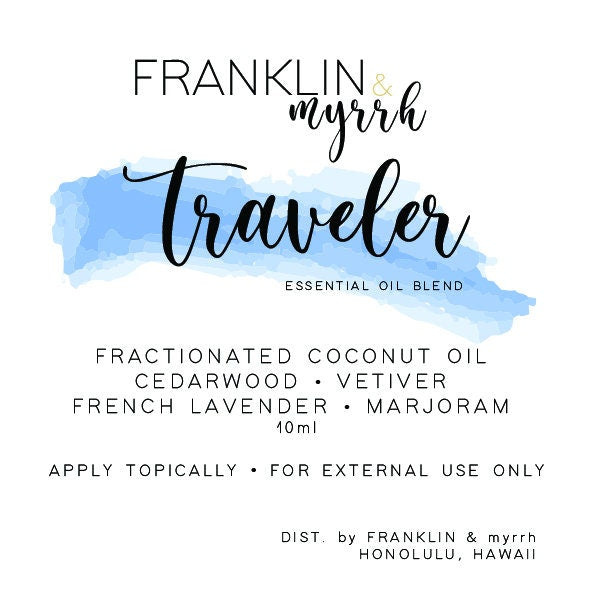 TRAVELER Essential Oil Blend ROller