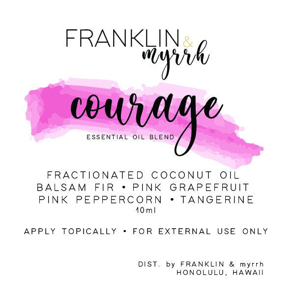 COURAGE Essential Oil Blend Roller