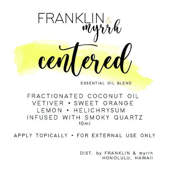 CENTERED Essential Oil Blend Roller