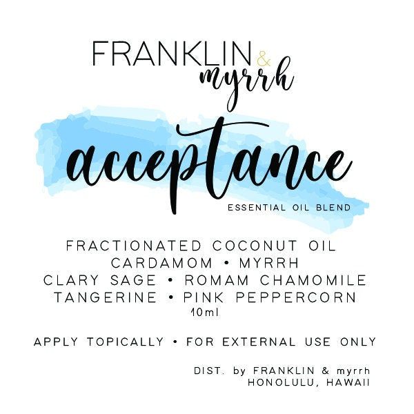 ACCEPTANCE Essential Oil Blend Roller