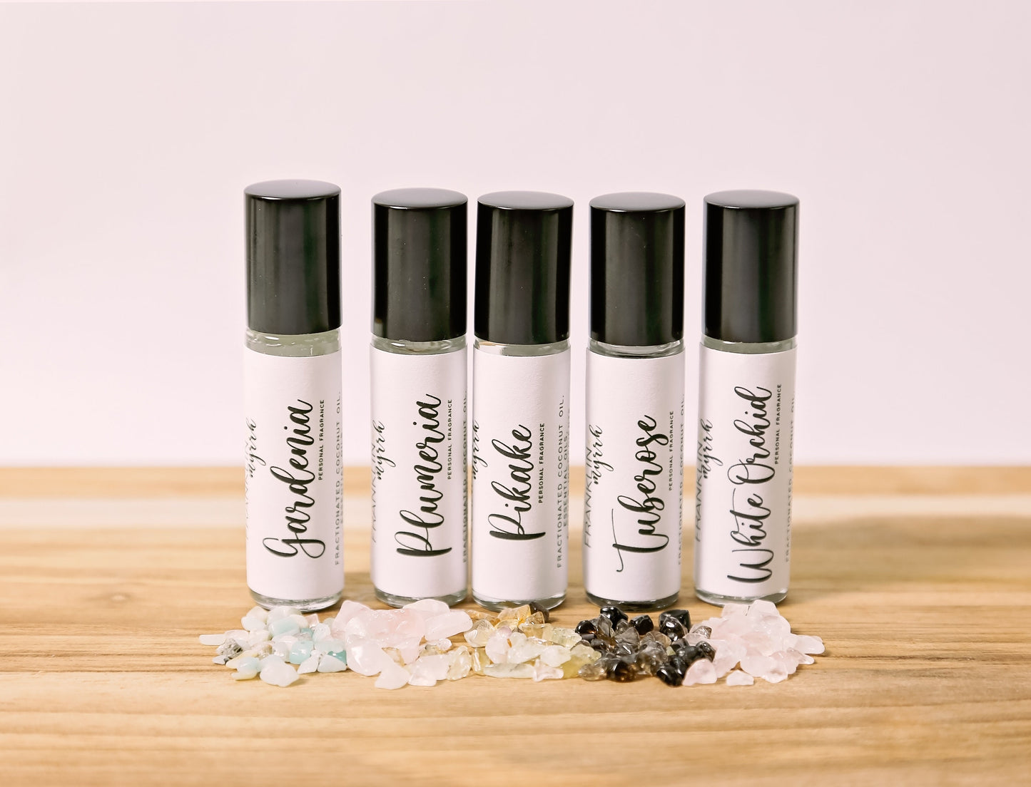The Lei Collection – Personal Fragrance Rollers Set of (5) Personal Fragrance Rollers Inspired by Flower Leis of Hawaii