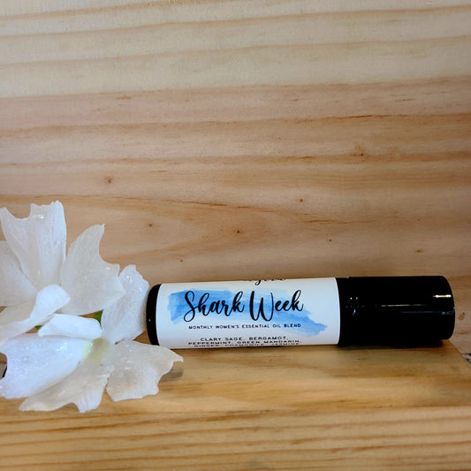 SHARK WEEK Women's Monthly Essential Oil Blend Roller