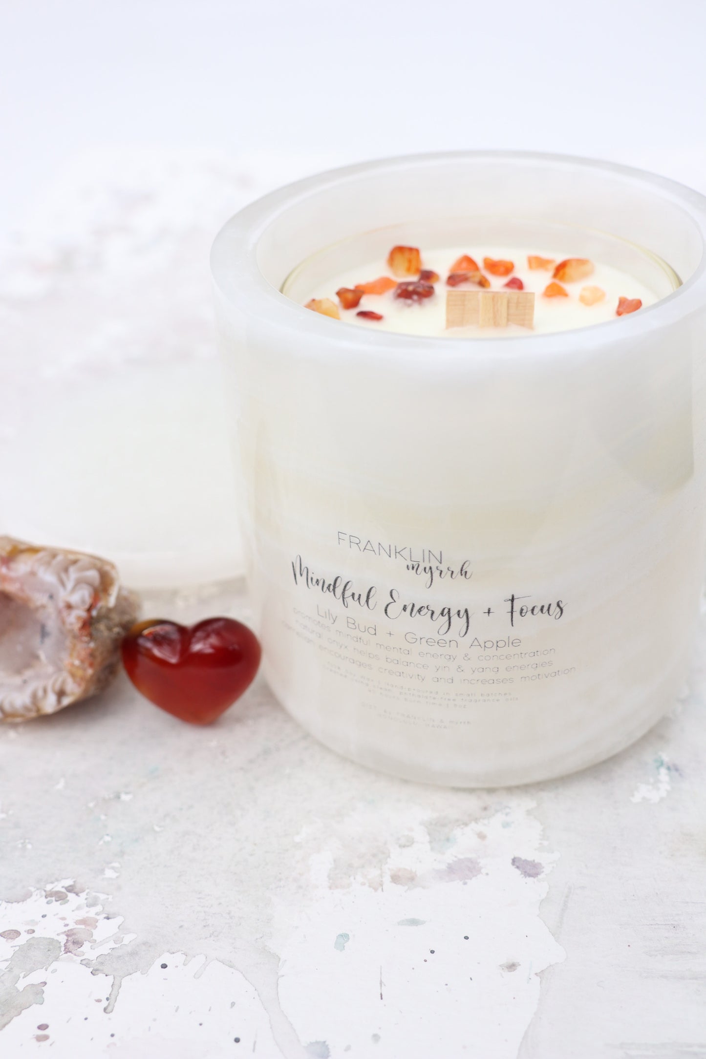 FUNCTIONAL FRAGRANCE Candles One of a Kind Crystal & Reiki Infused
