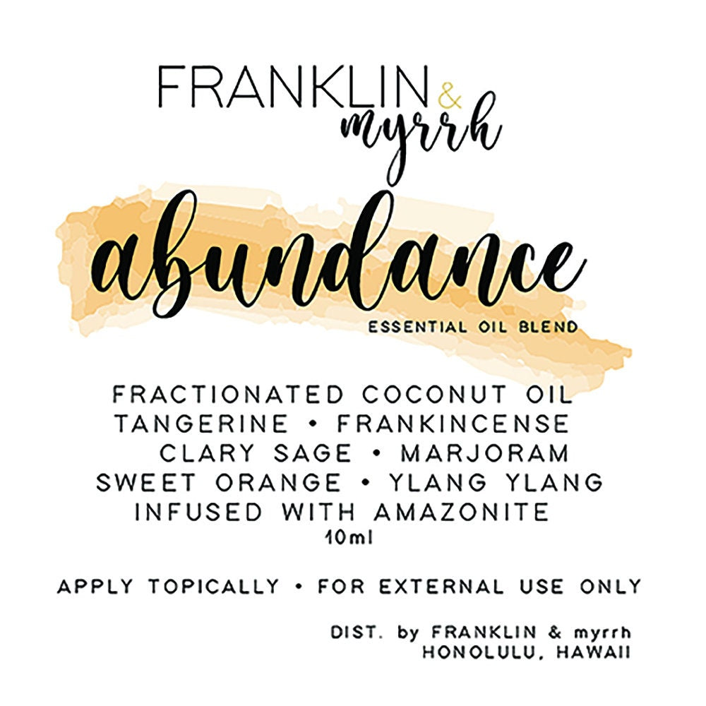 Frankincense & Myrrh Essential Oil Blend