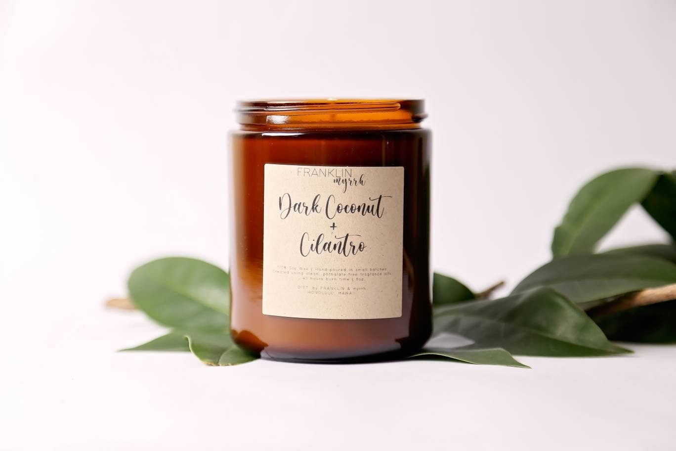 100% Soy Small Batch Hand Poured Candles